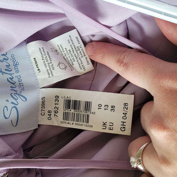 Alfred Angelo lilac bridesmaid dress - Picture 4 of 5